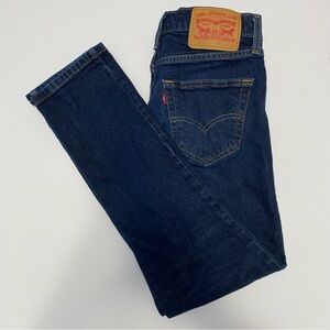 Levi’s Men’s 511 Slim Fit Straight Leg Dark Wash Denim Blue Jeans 29x30